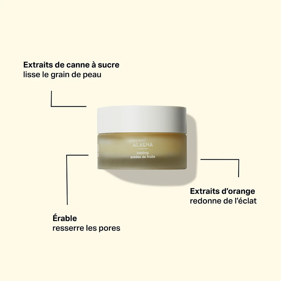 Crème Éclaircissante Teint Jaune - Acide De Fruits - 300ml Pour Visage & Corps