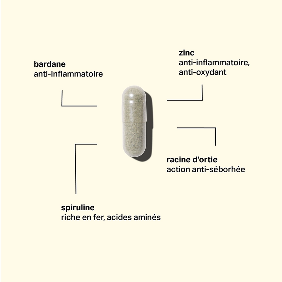 Complément alimentaire anti-imperfections